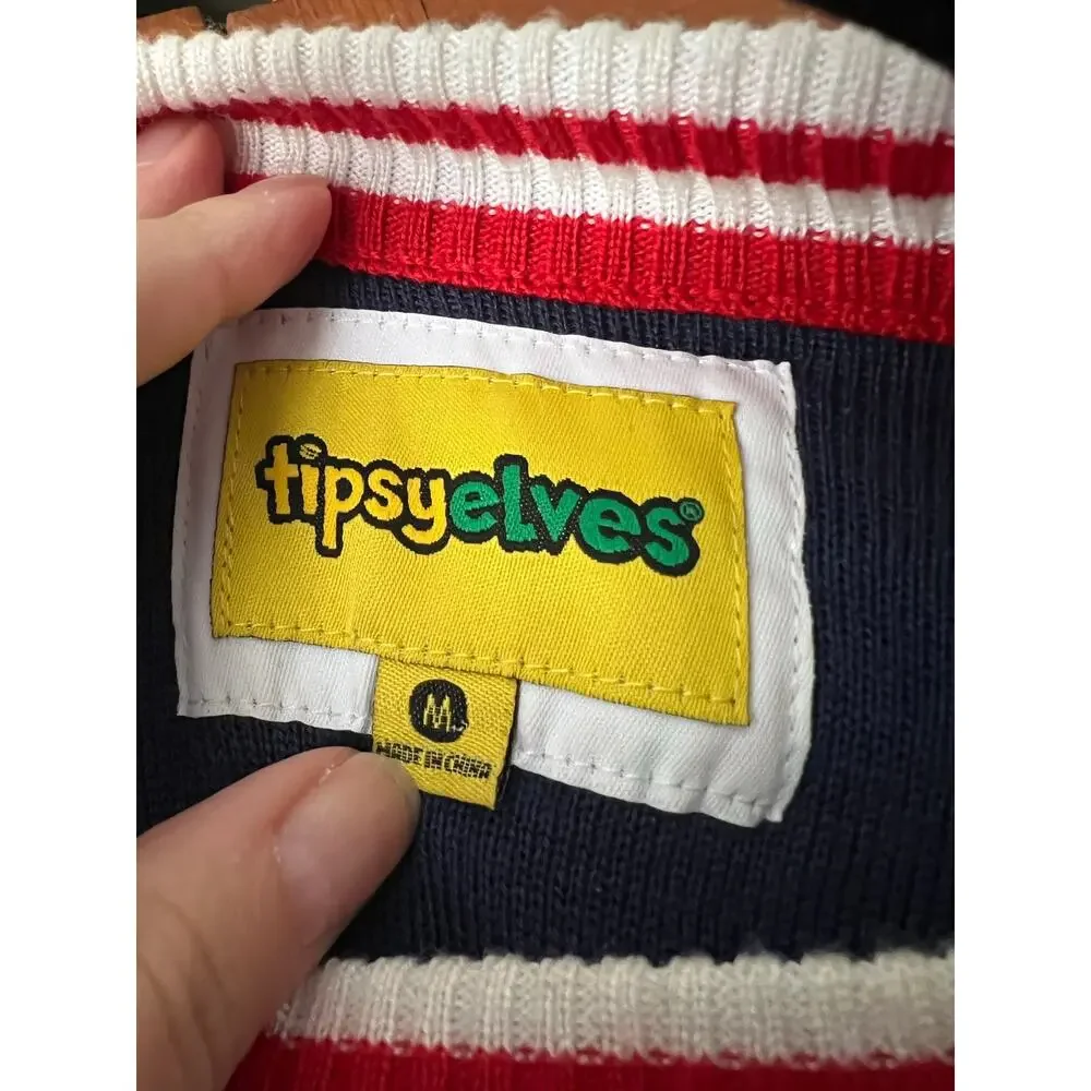 Tipsy Elves Men’s “I Have a Big Package For You” Funny Christmas Sweater Size M